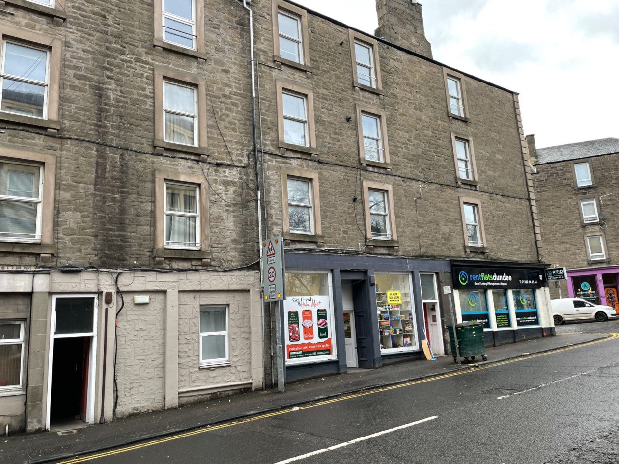 Flat Blackness Road in Dundee