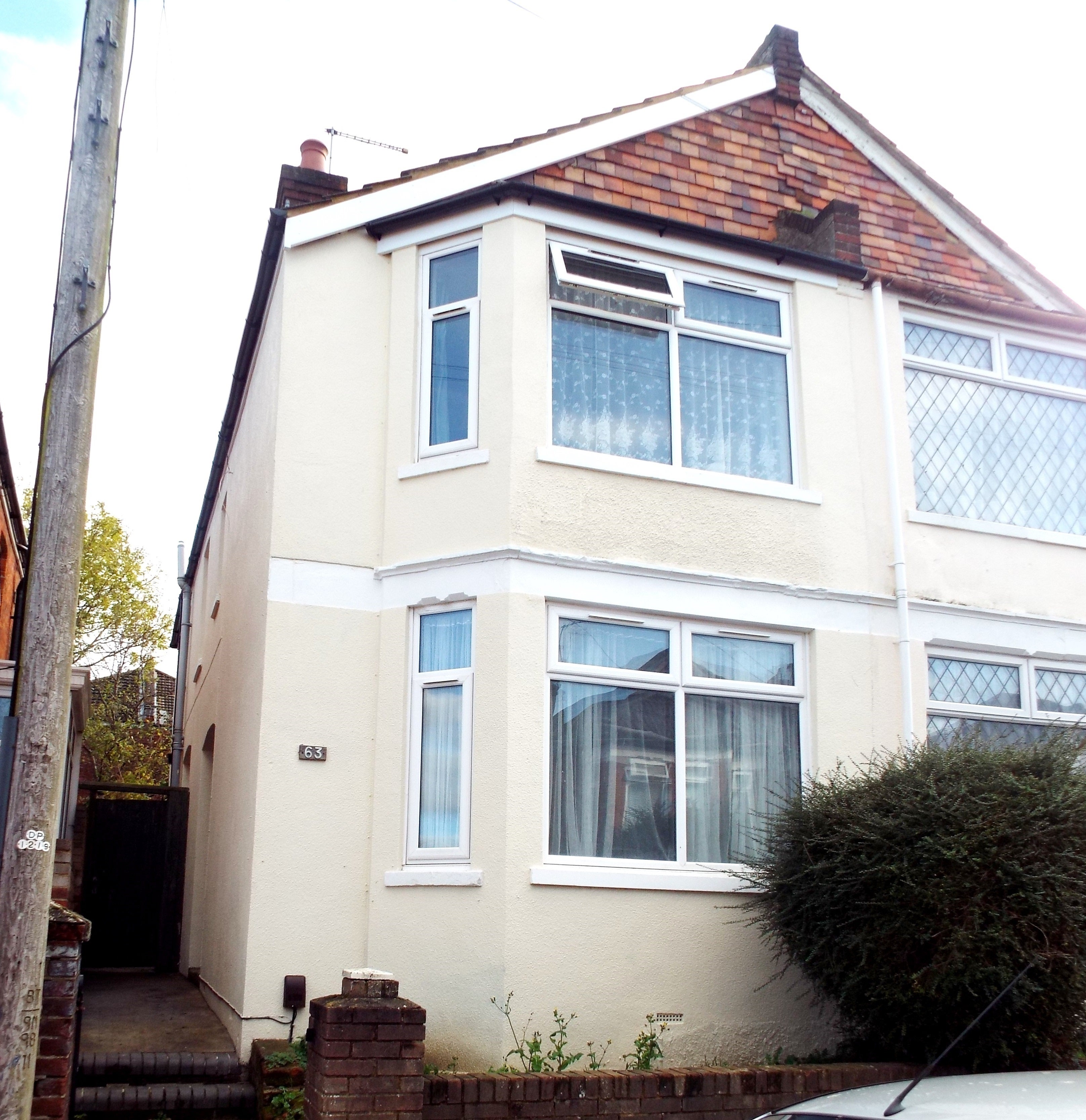 House Newcombe Road in Southampton