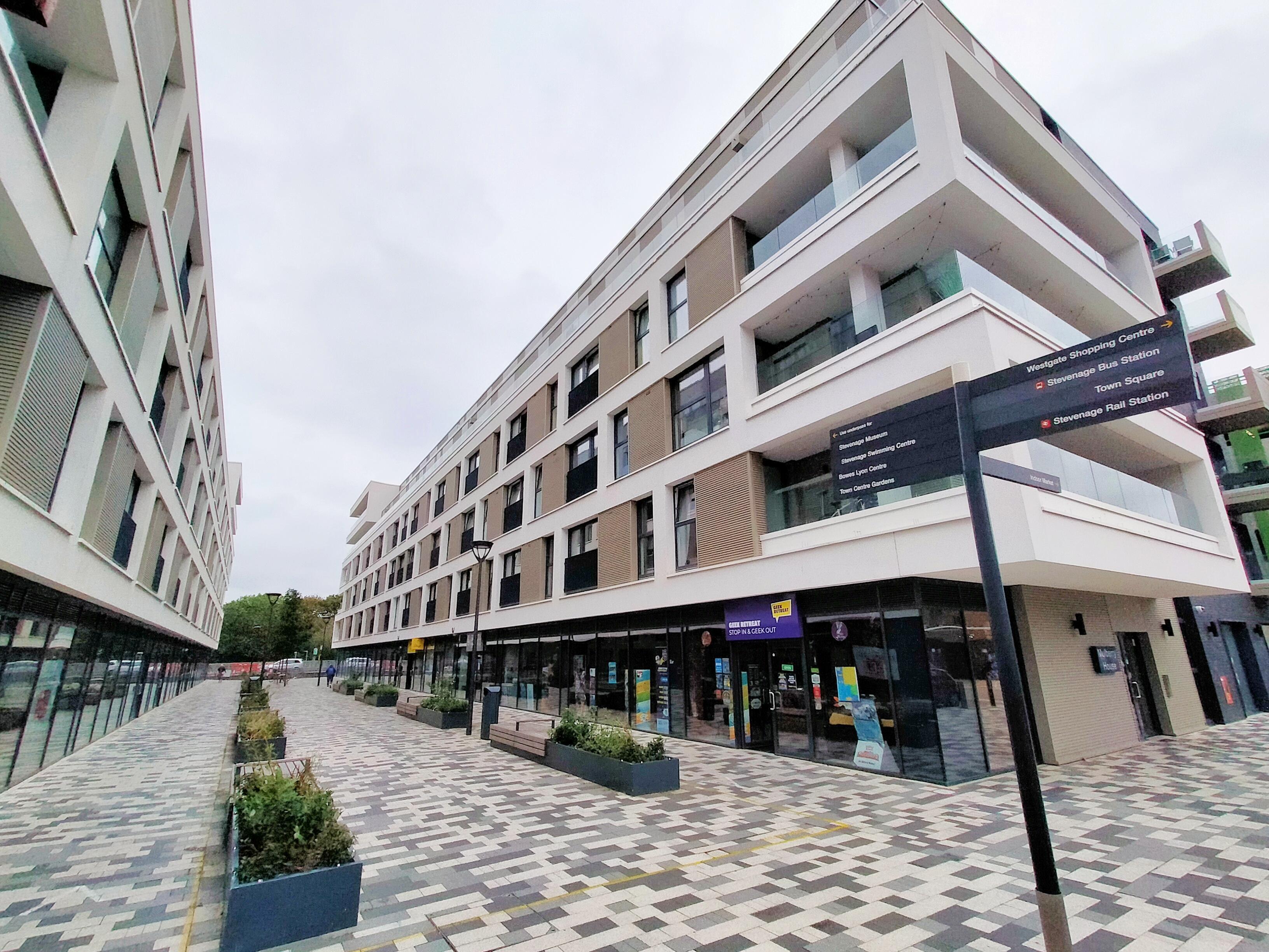 Flat Market Square in Stevenage
