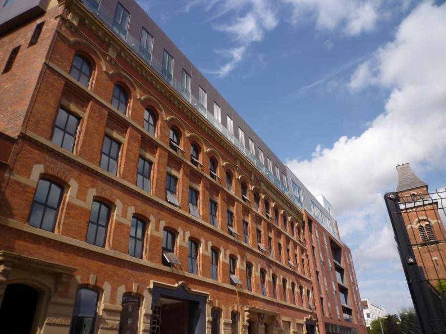 Flat Albert Square in Manchester