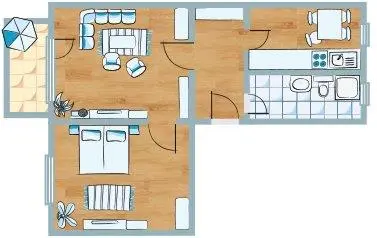 Wohnung Venise-Gosnat-Straße in Brandenburg an der Havel