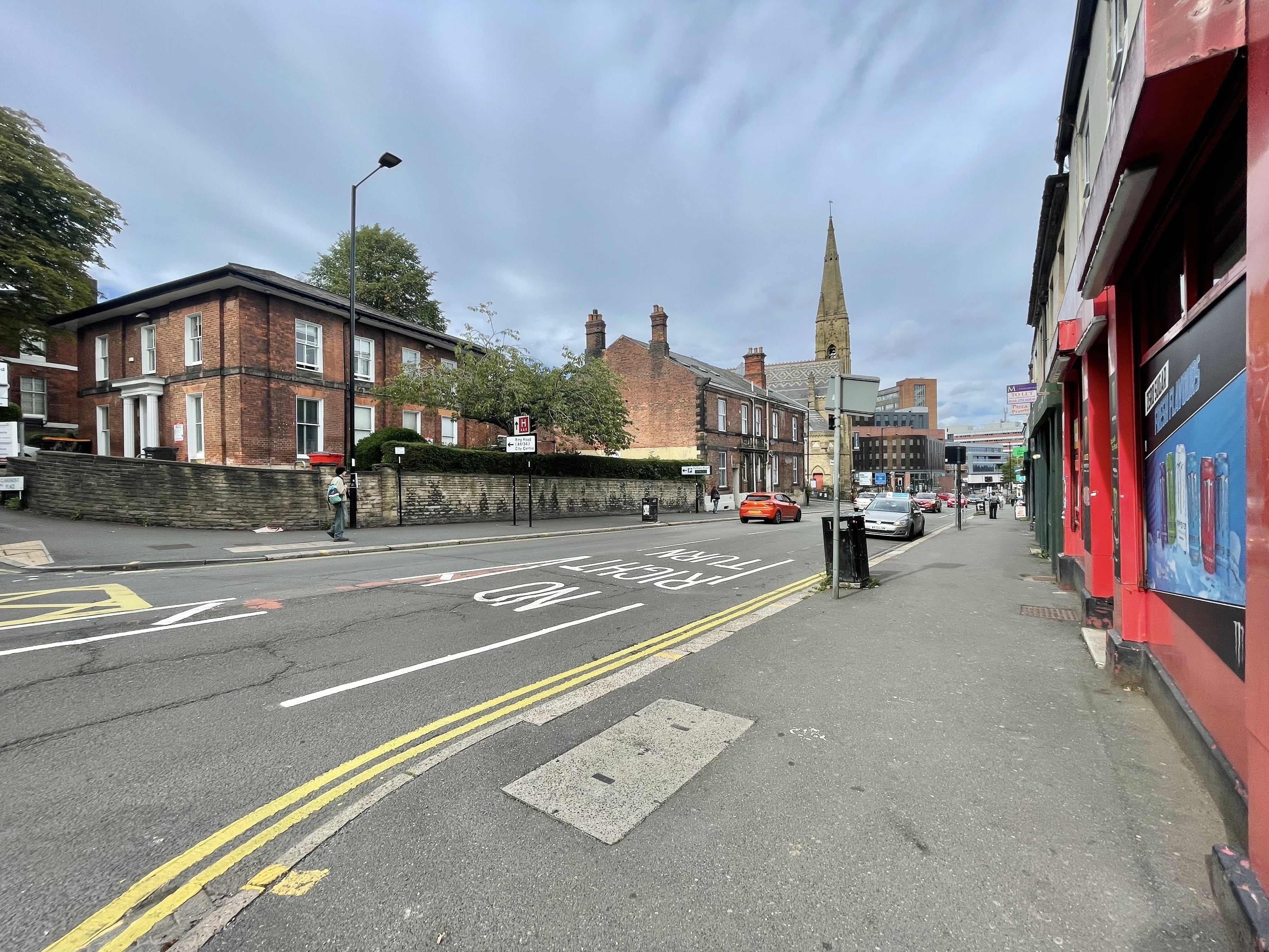 Flat Glossop Road in Sheffield