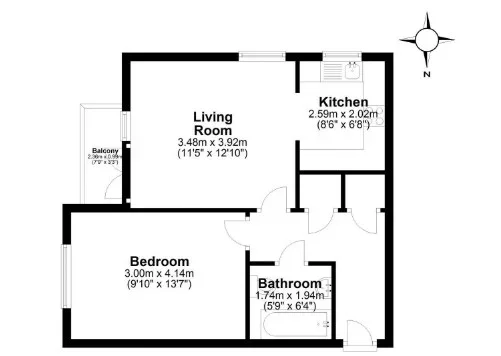 Flat Ley Farm Close in Watford