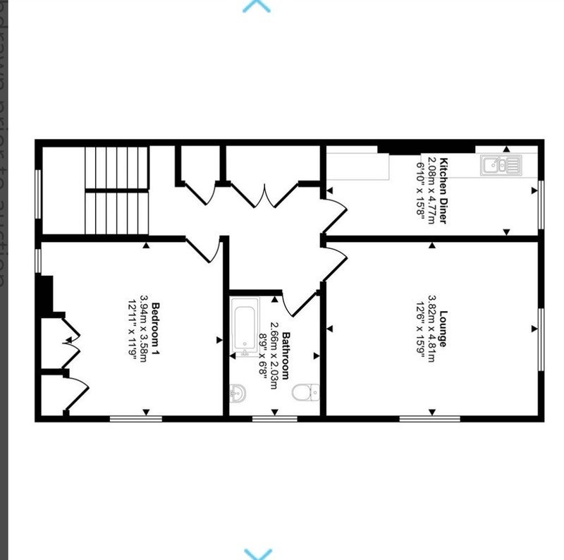 Flat Powis Square in Greater London