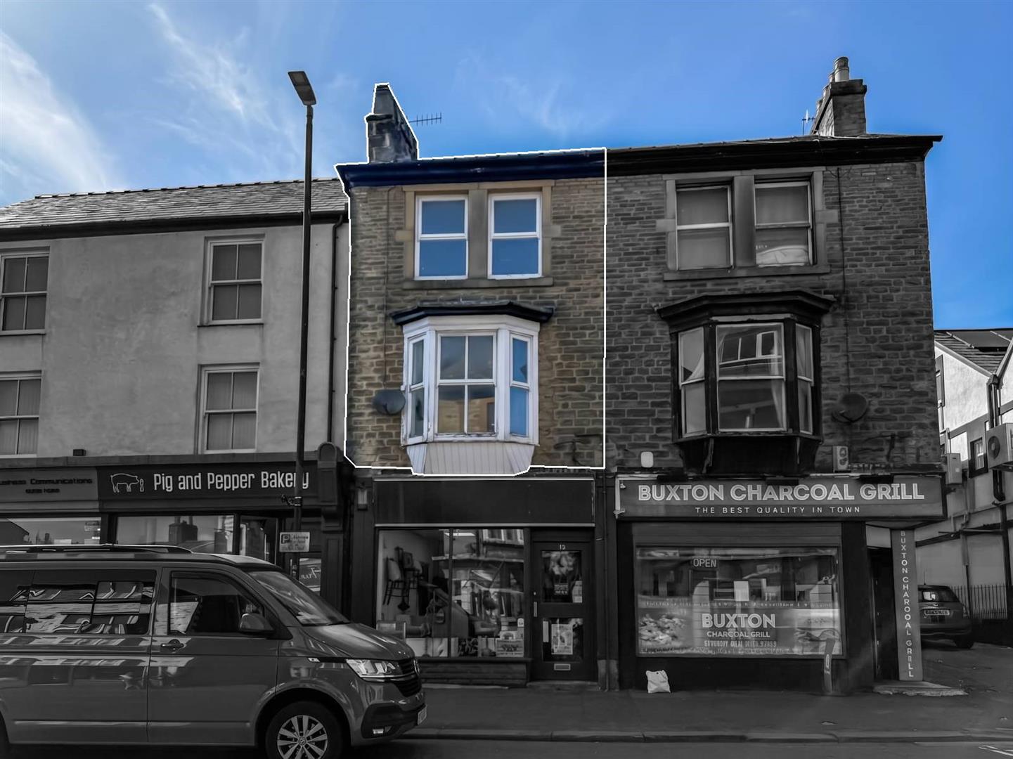 Flat High Street in High Peak