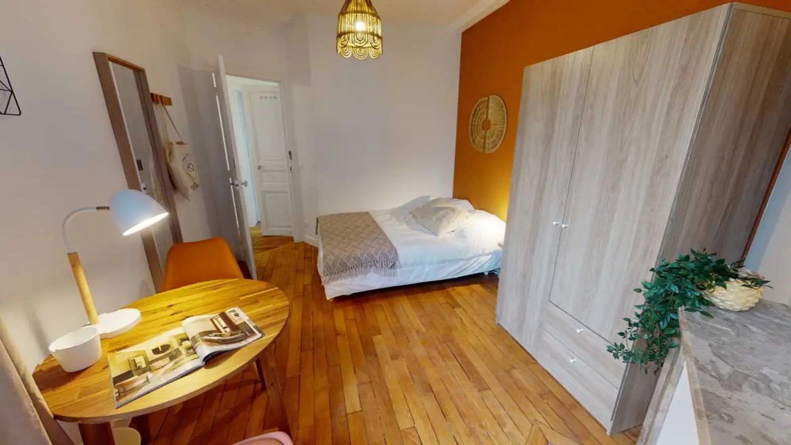 Chambre Rue Chaligny à Paris