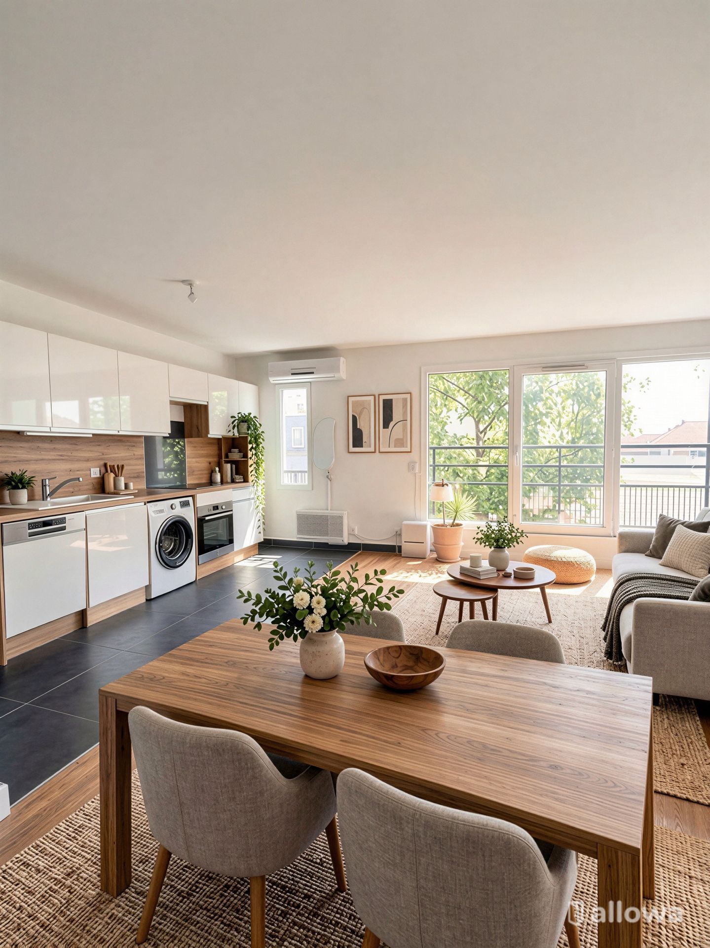 Flat Rue Pouchet in Paris