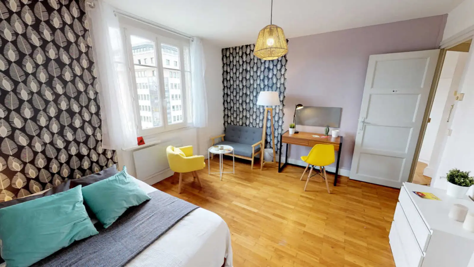 Room Rue Maurice Flandin in Lyon