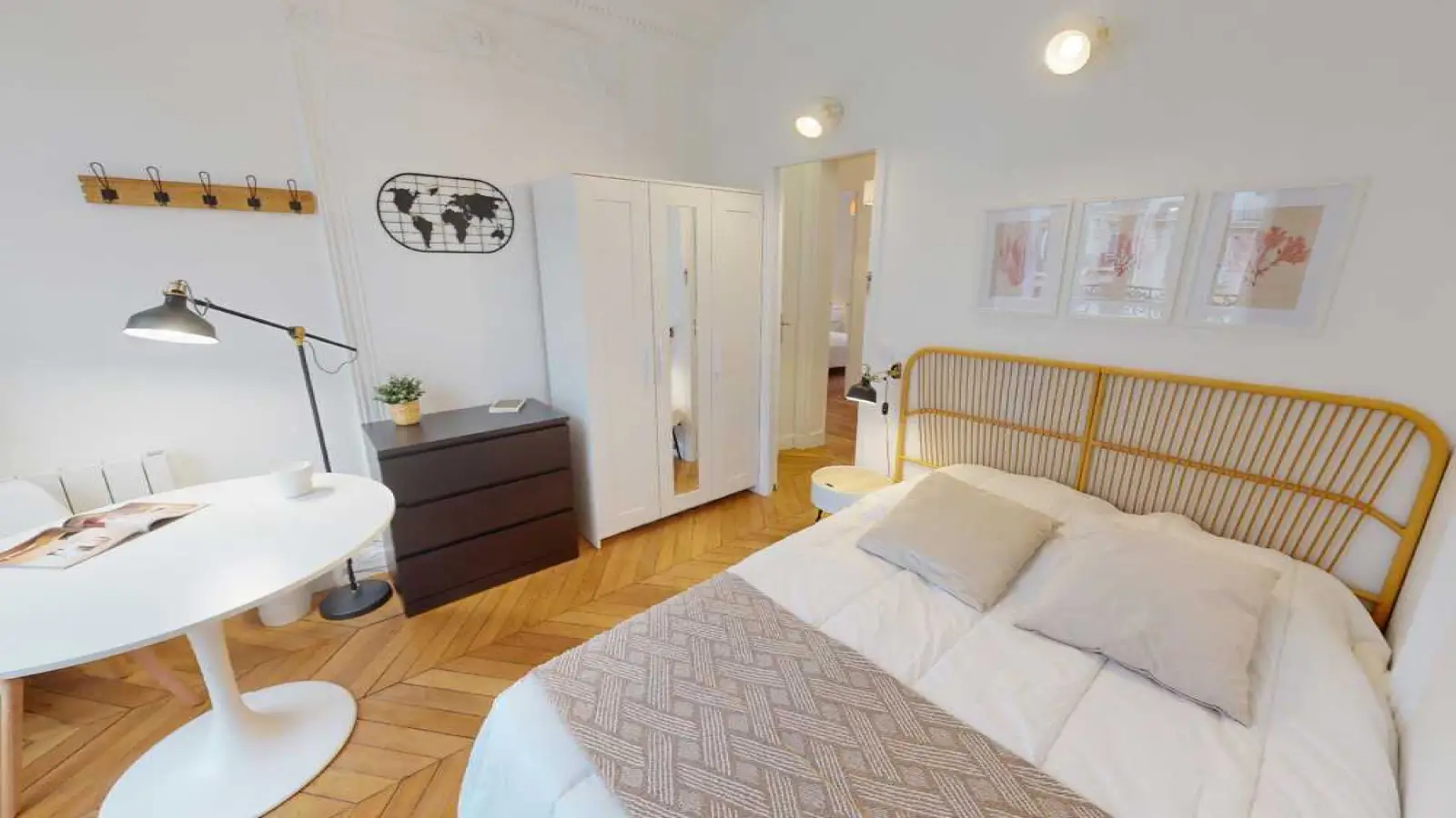 Chambre Rue Chaligny à Paris