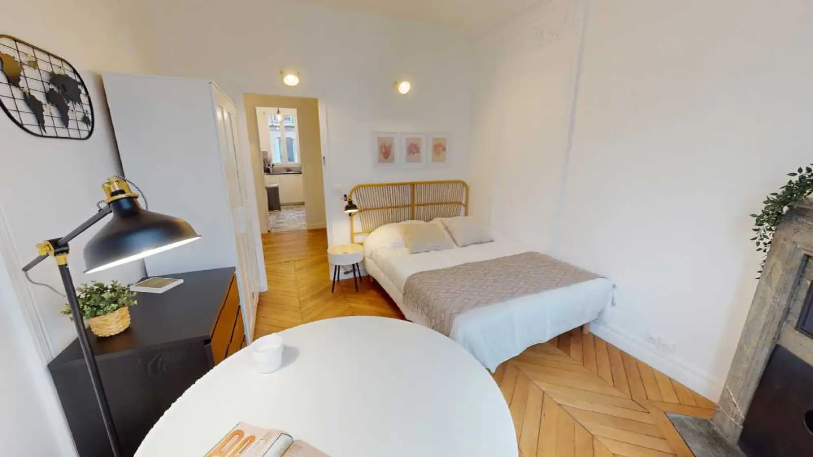 Chambre Rue Chaligny à Paris