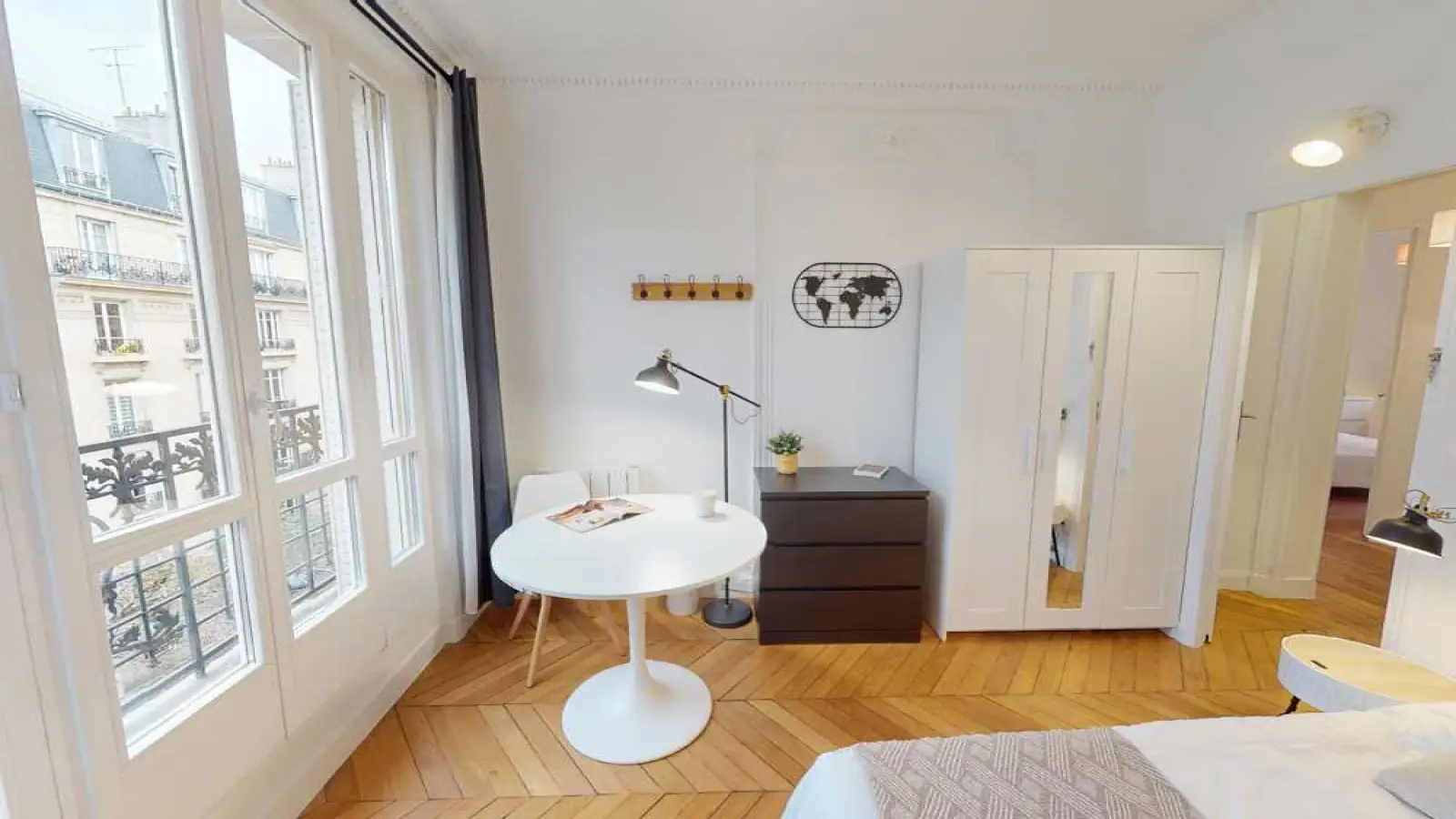 Chambre Rue Chaligny à Paris