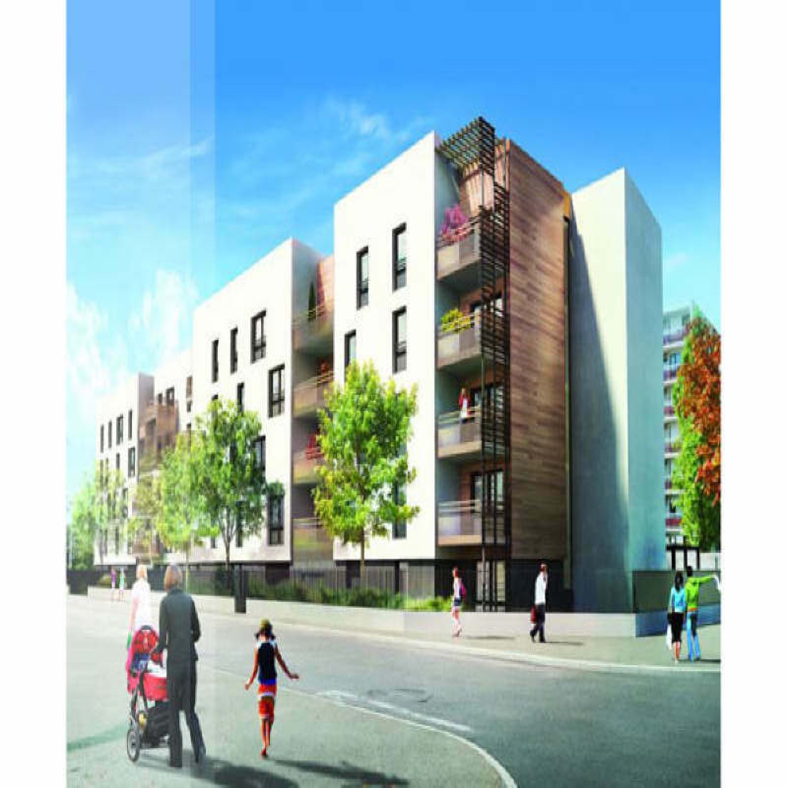 Flat Rue Laborde in Bron