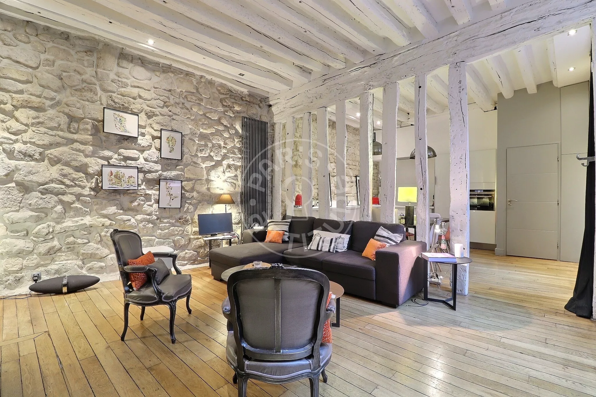 Appartement Rue des Blancs-Manteaux à Paris