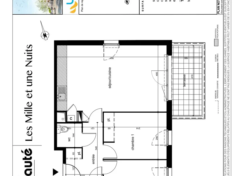 Appartement Impasse des 2 Palais à Frontignan
