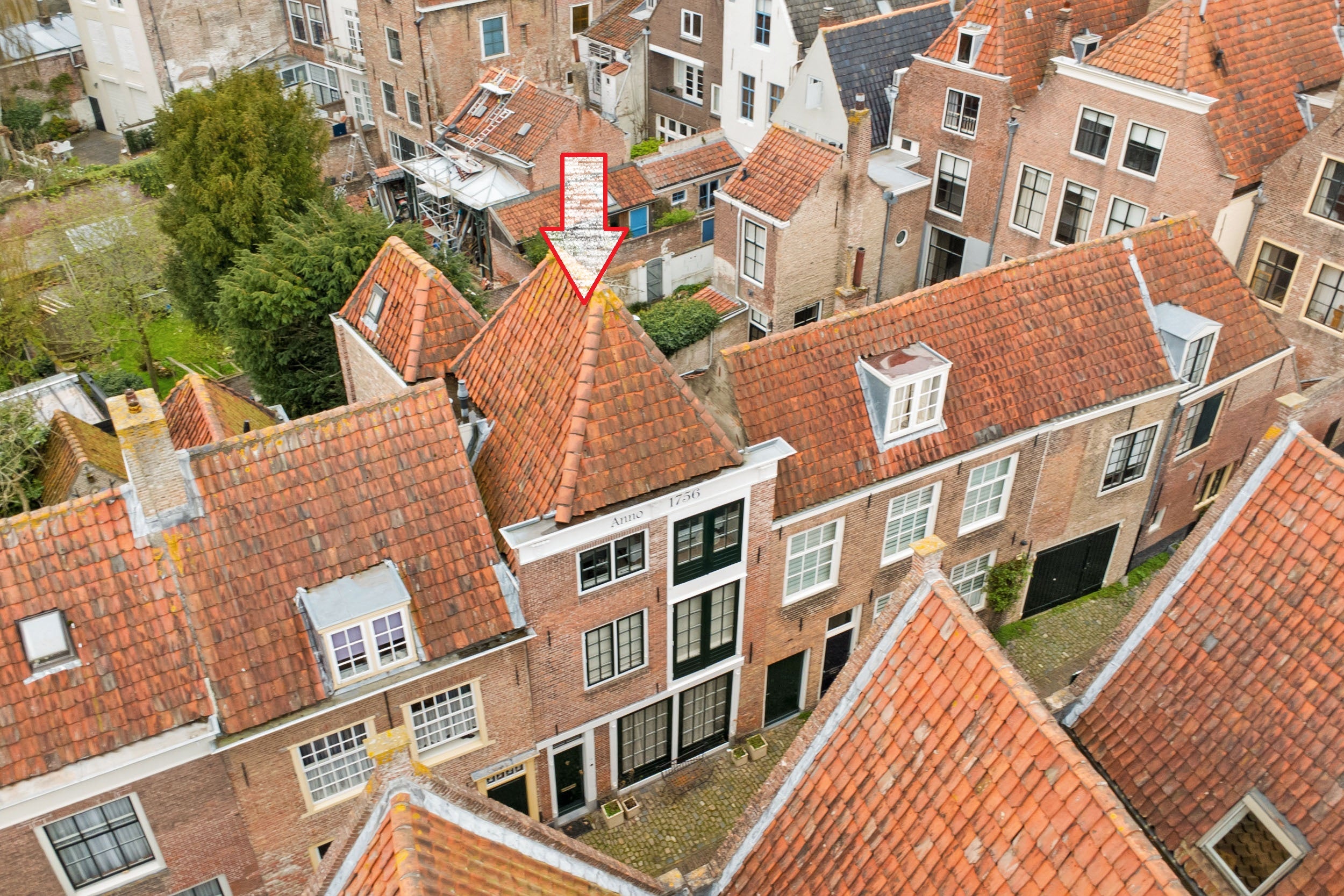 Huis Kuiperspoort 4 in Middelburg