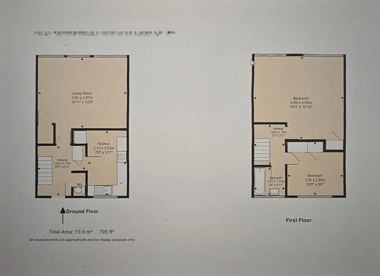 Flat Findhorn Street in Greater London