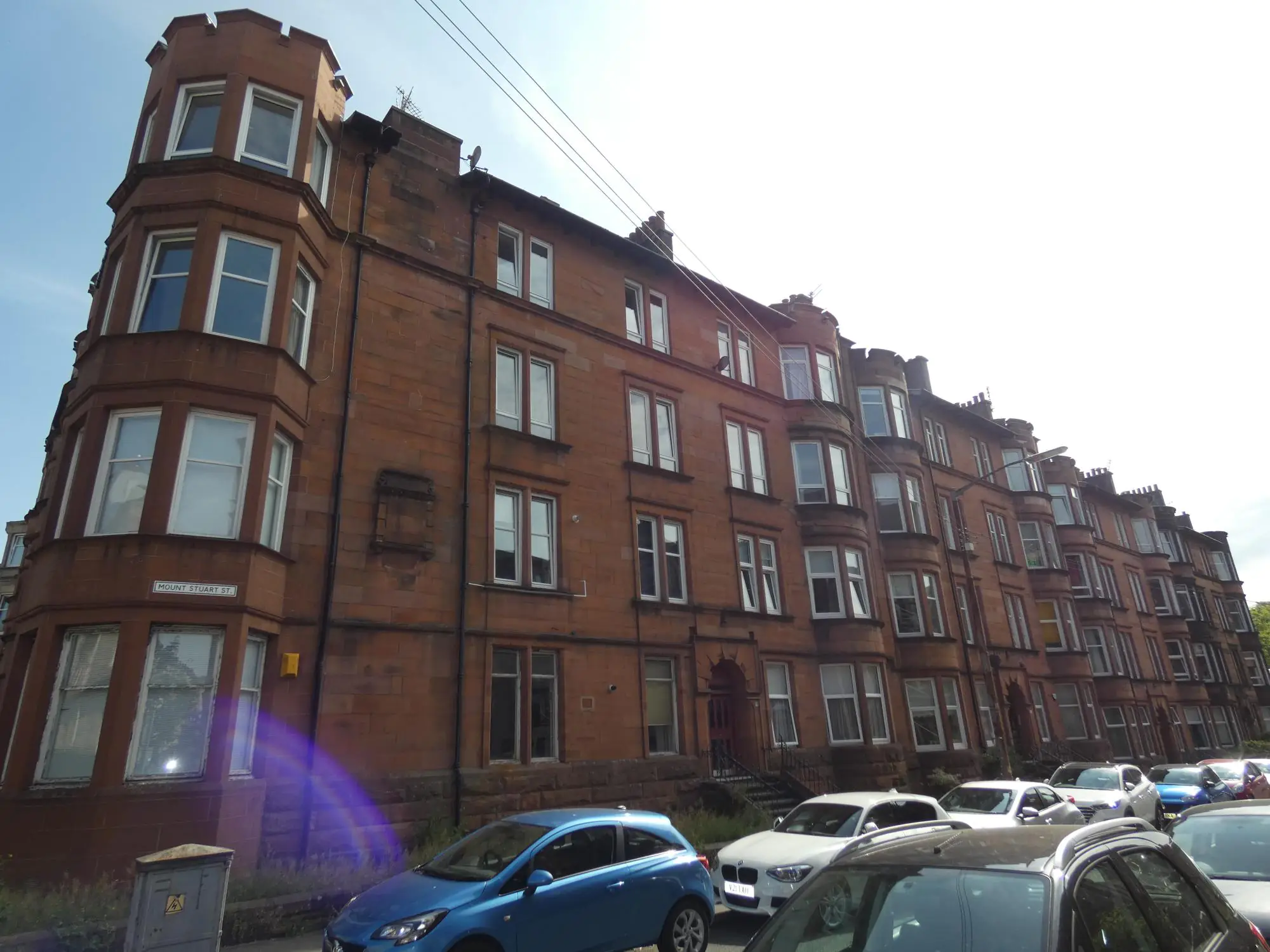 Flat Mount Stuart Street in Glasgow