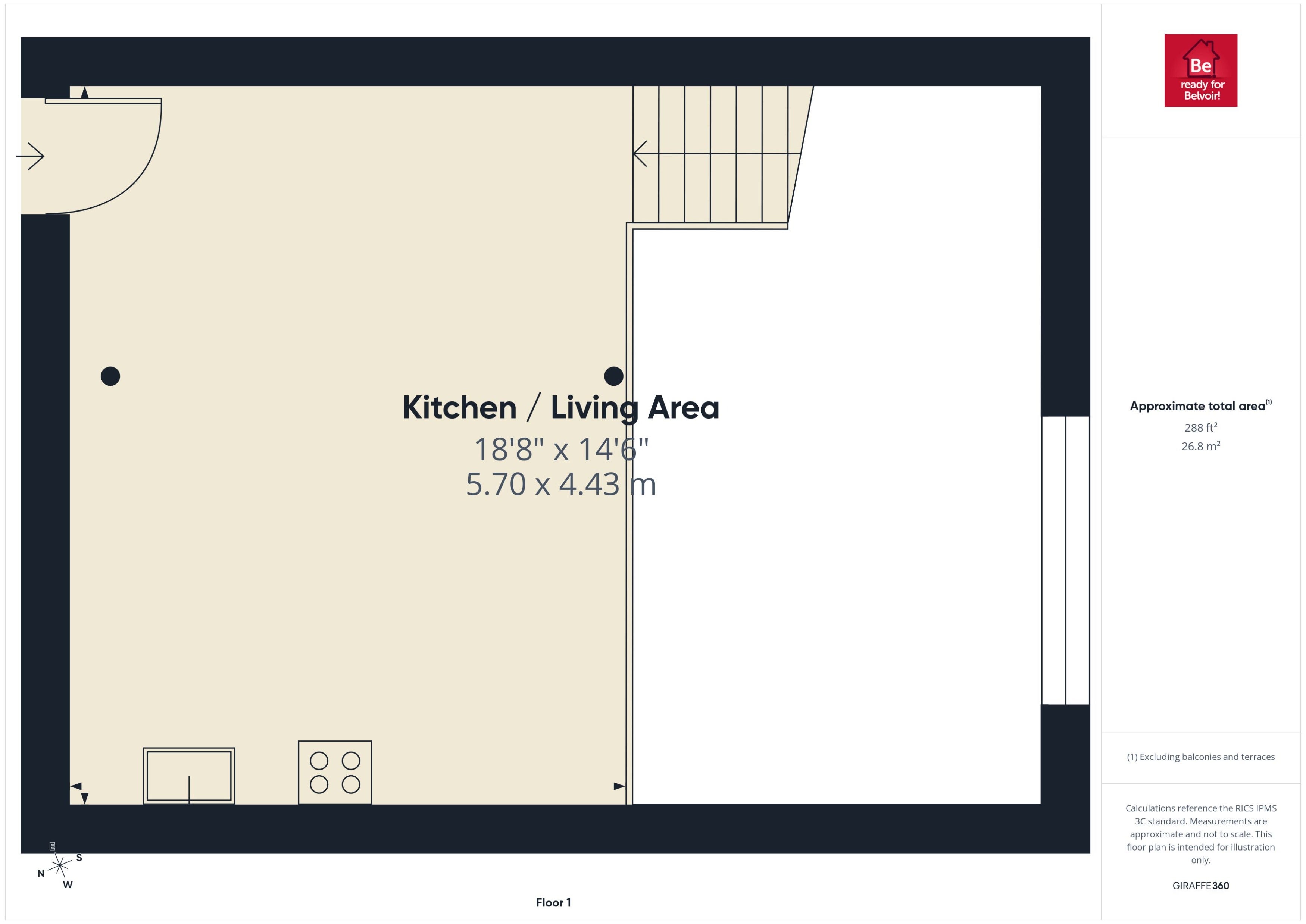 Flat Saltney Street in Liverpool