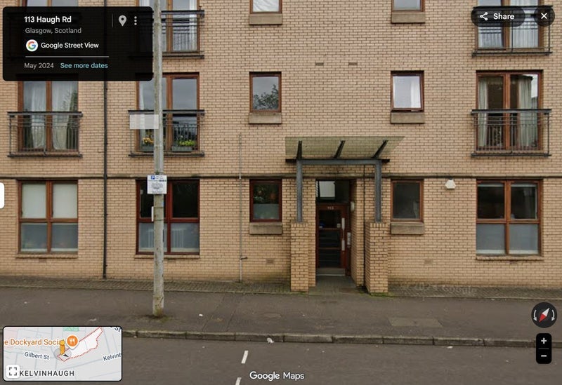 Room Kelvinhaugh Street in Glasgow