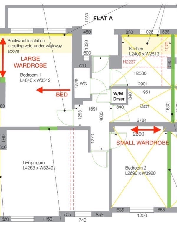 Room Bell Lane in Greater London