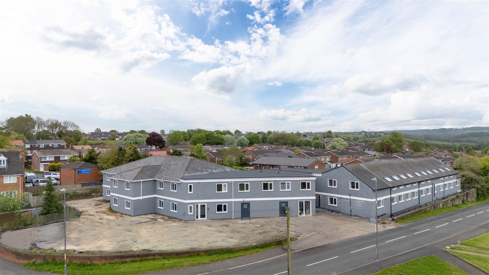 Flat Burn Road in Gateshead