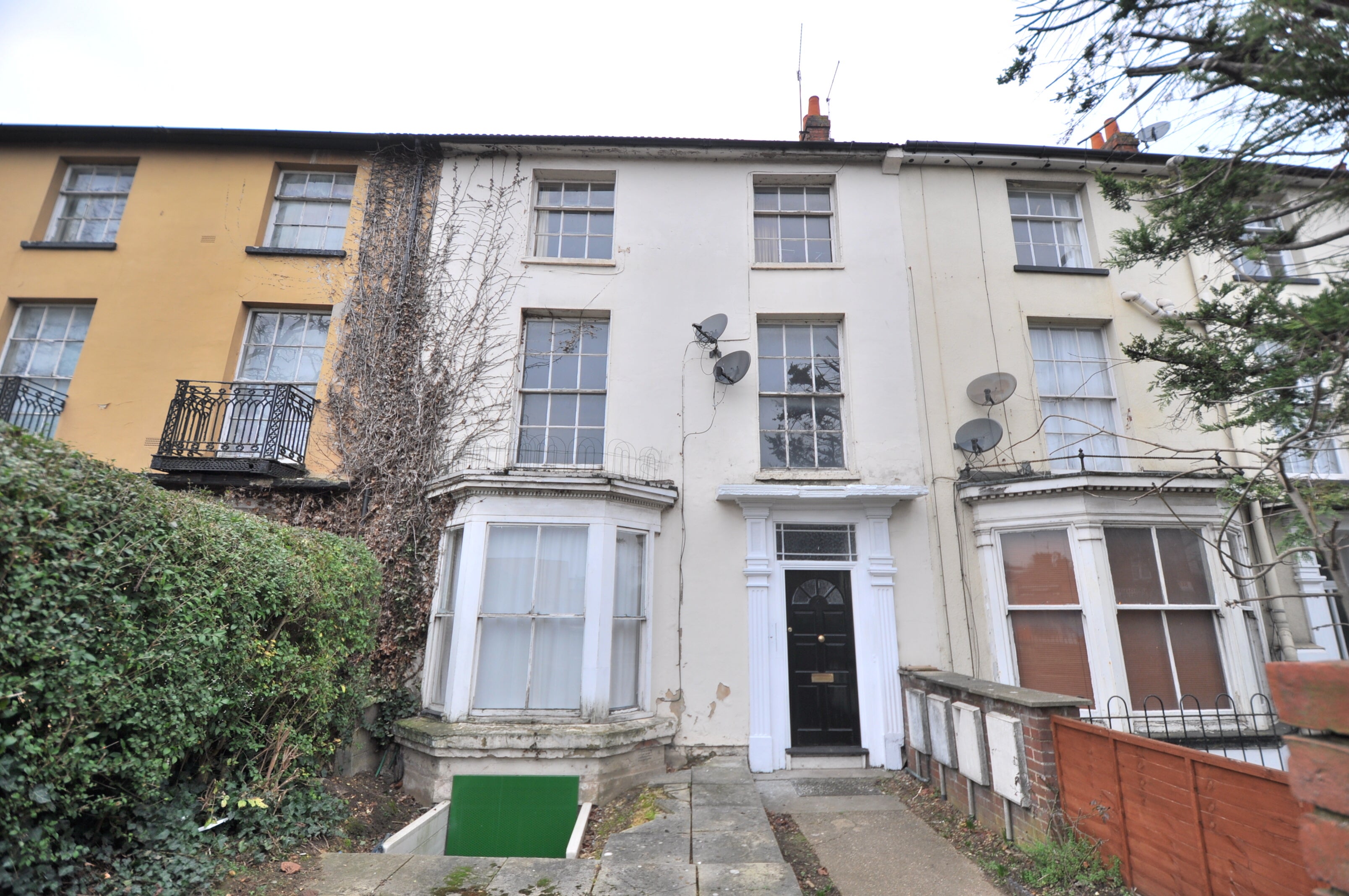 Flat Barrack Road in Northampton
