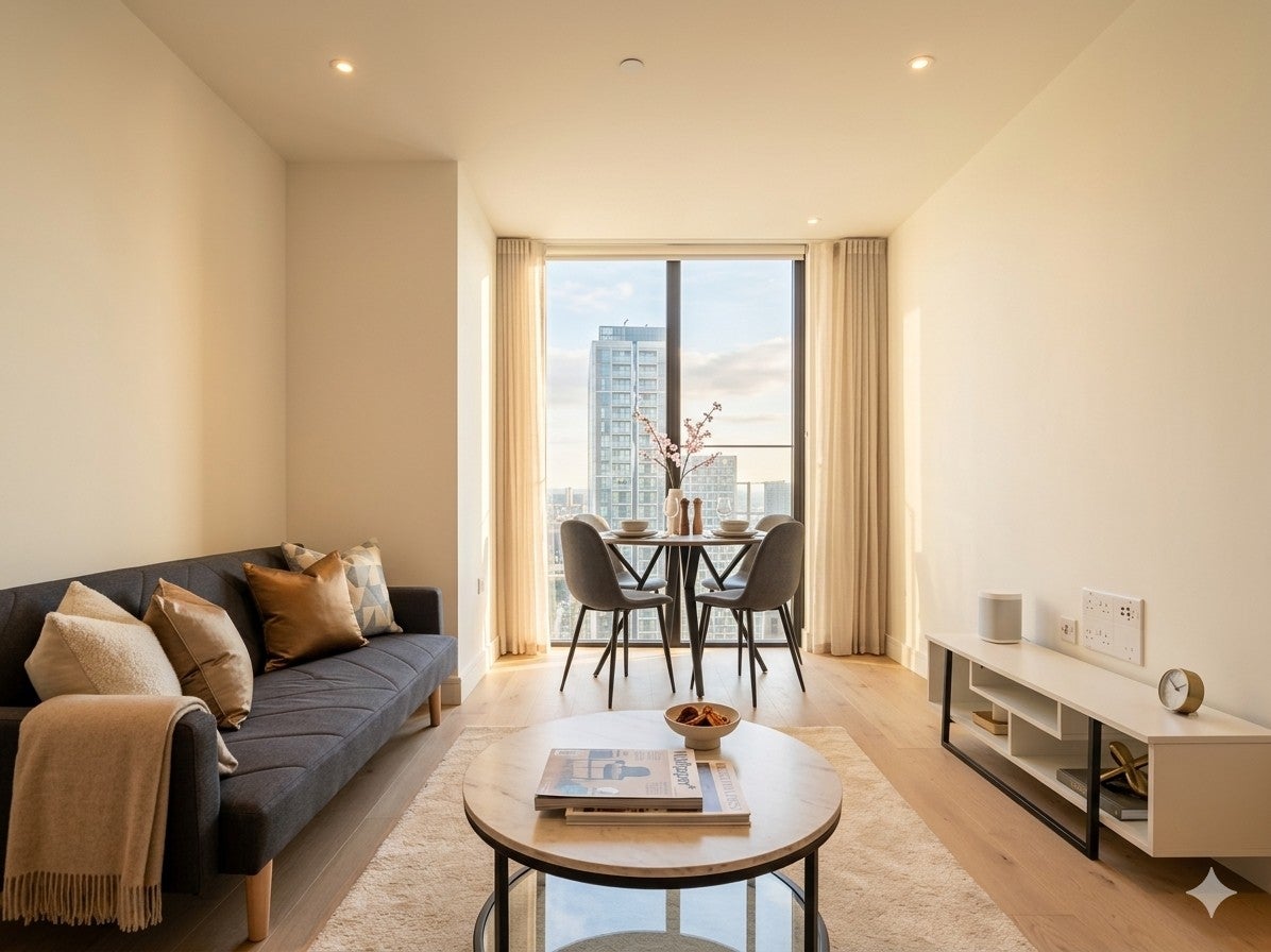 Flat South Quay Square in Greater London