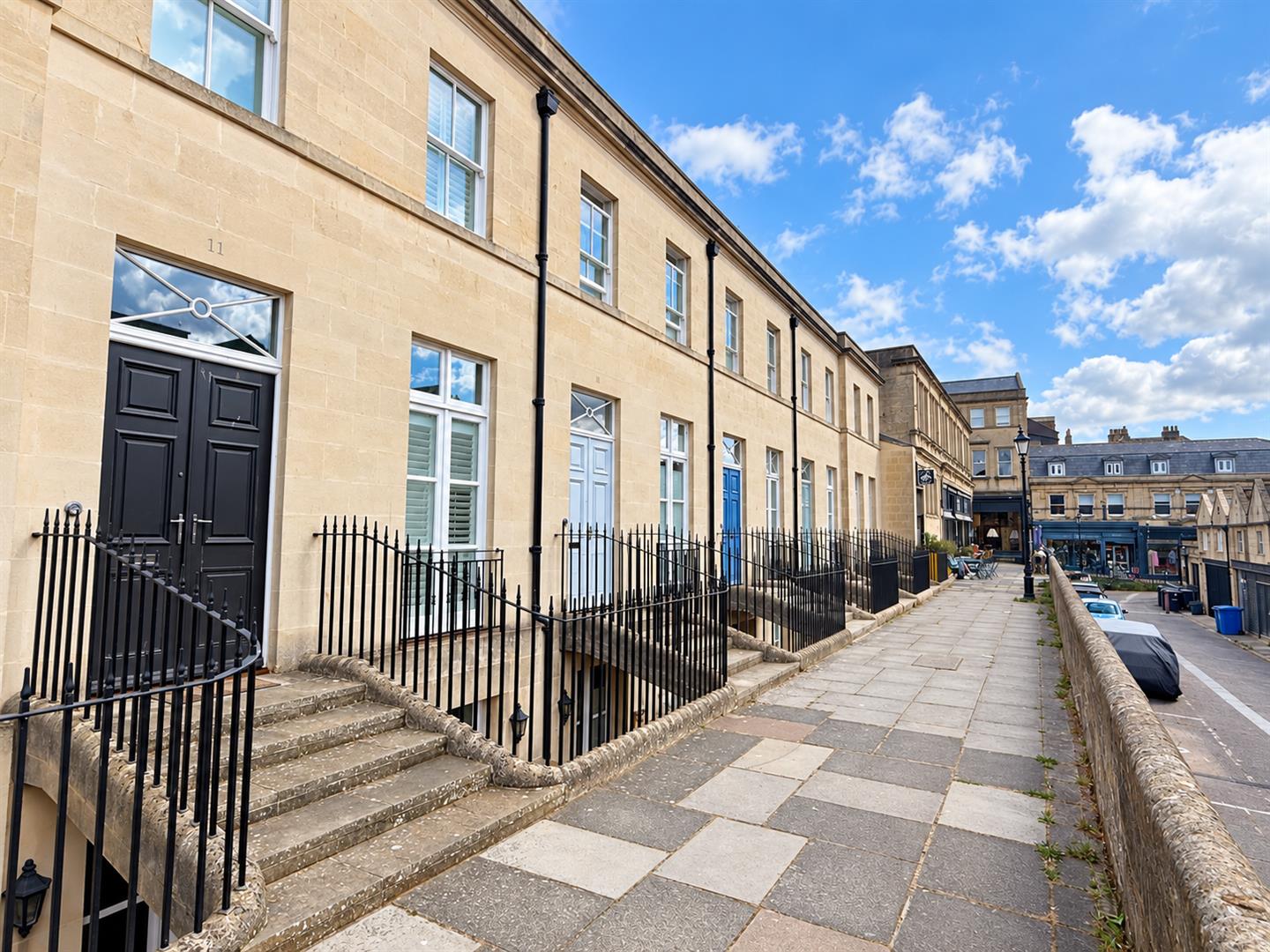 Flat Entry Hill in Bath