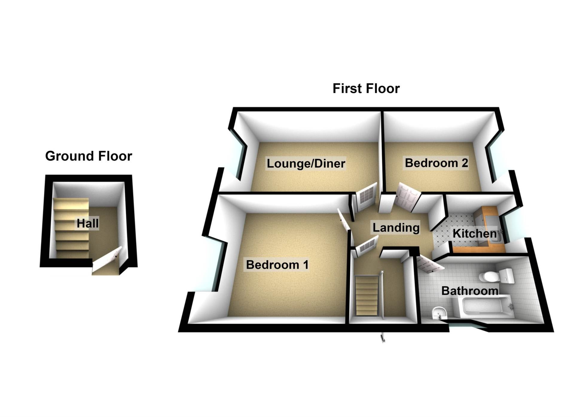 Flat Long Lane in Greater London