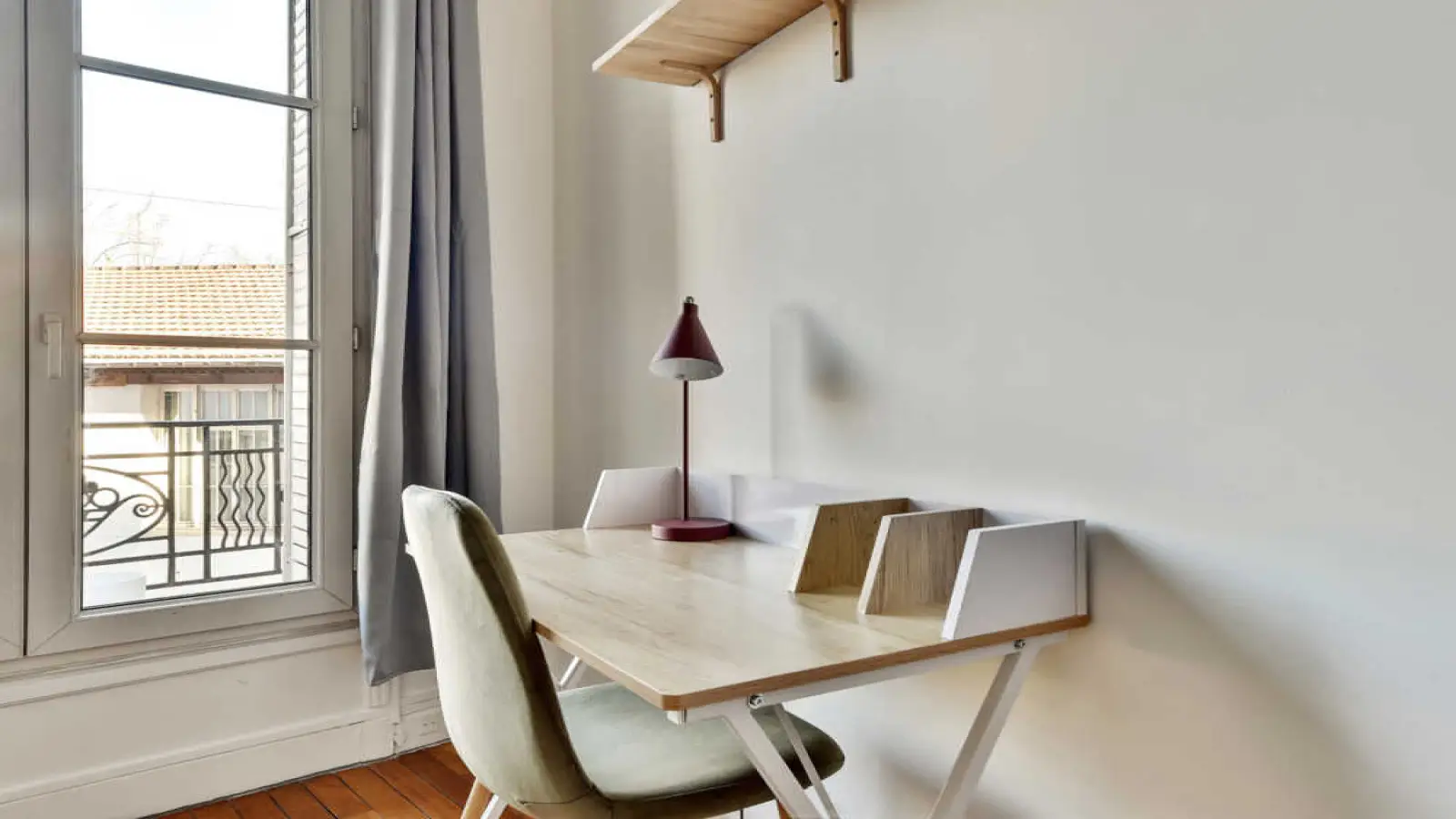 Flat Rue Belliard in Paris