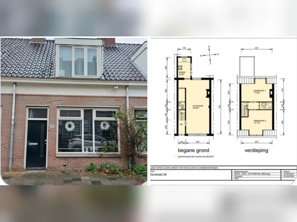 Huis Zonstraat in Utrecht