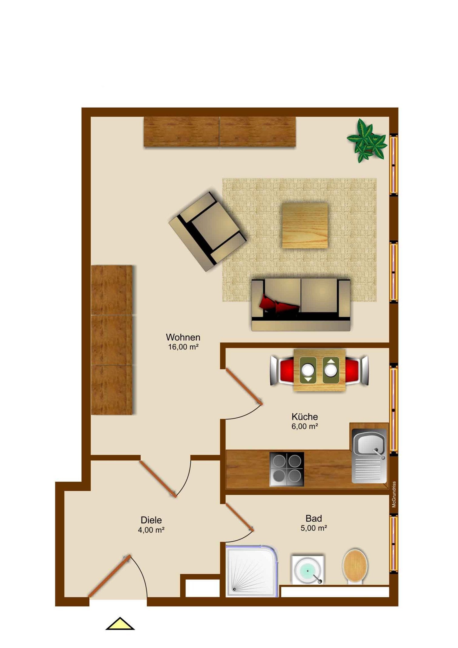 Wohnung Cichoriusstraße in Leipzig
