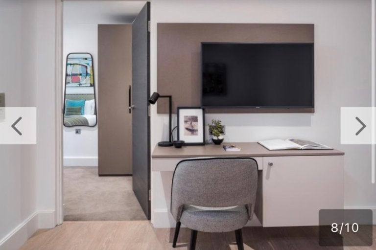 Flat Fetter Lane in City of London