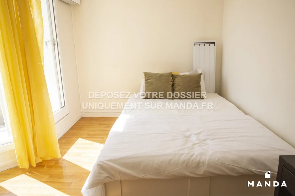 Chambre Rue Gaston Bonnier à Asnières-sur-Seine