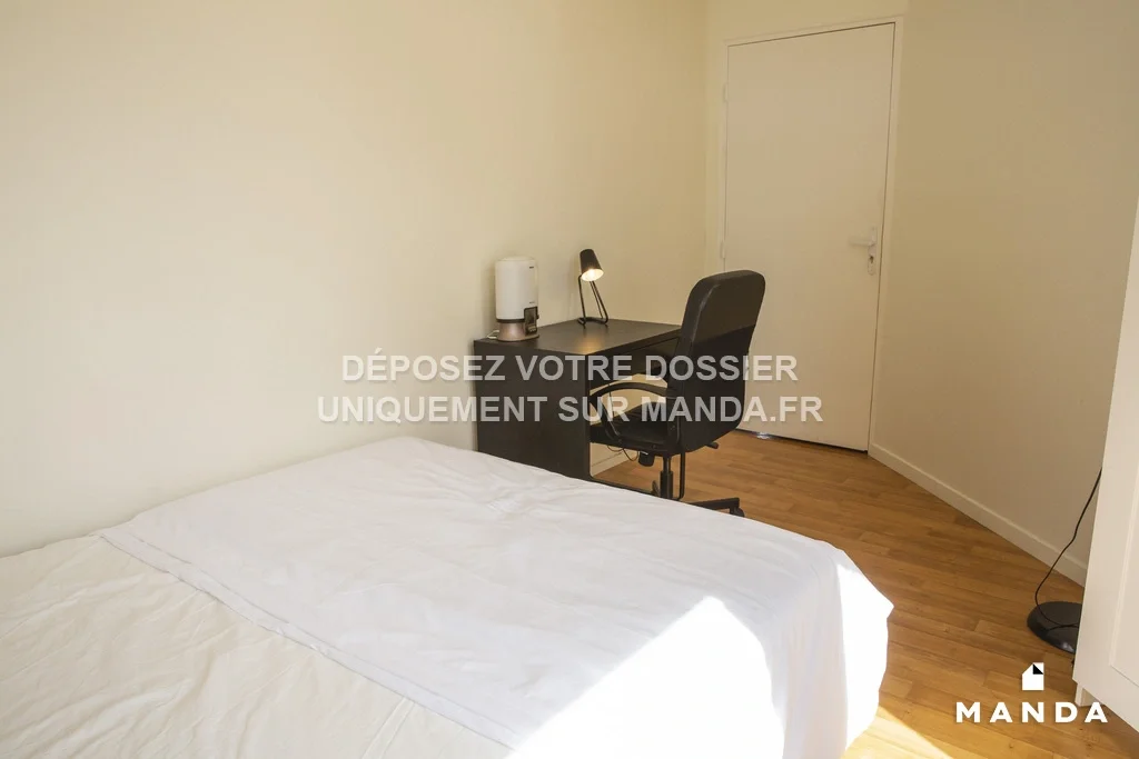 Chambre Rue Gaston Bonnier à Asnières-sur-Seine