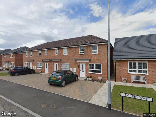 House Potters Way in Morpeth