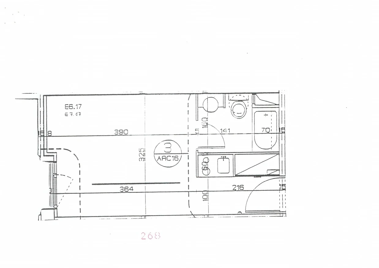 Flat Rue Frimaire in Montpellier
