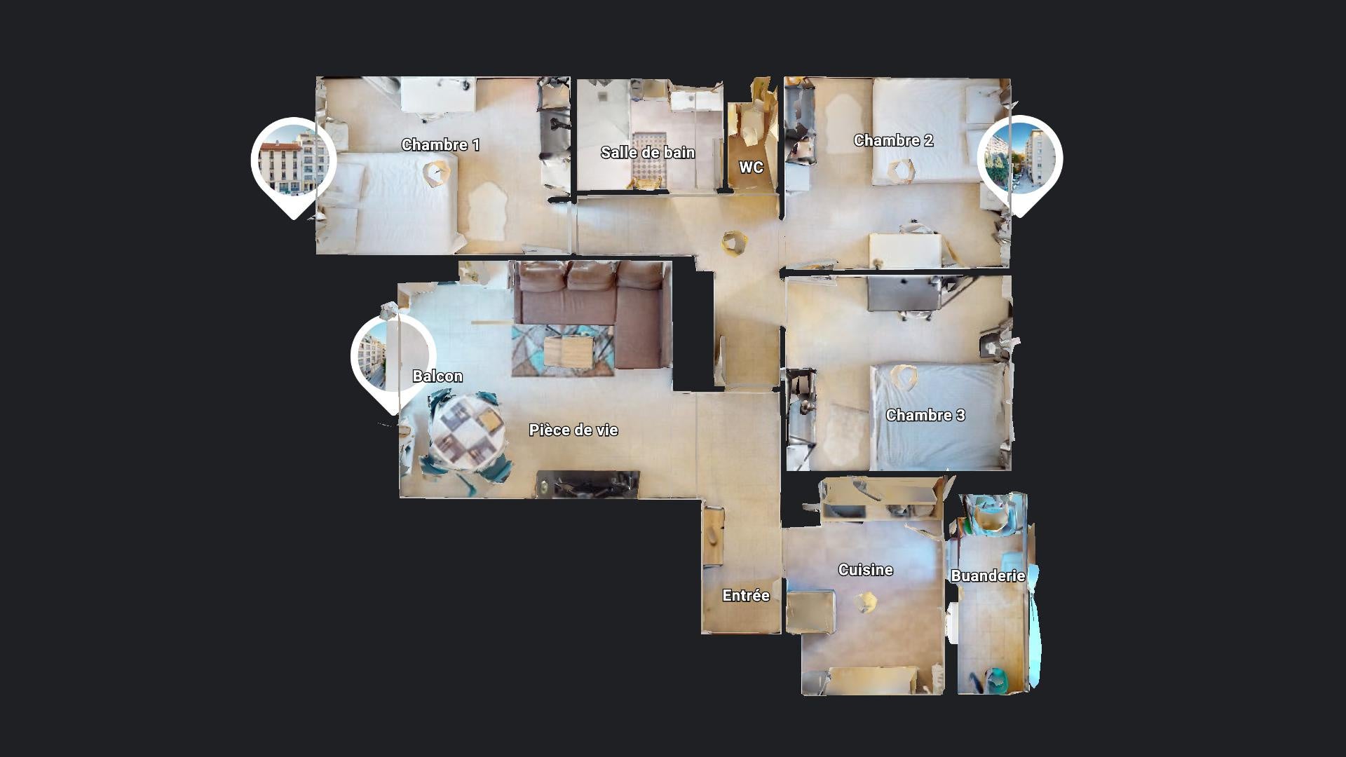 Flat Rue du Docteur Louis Puy in Toulon