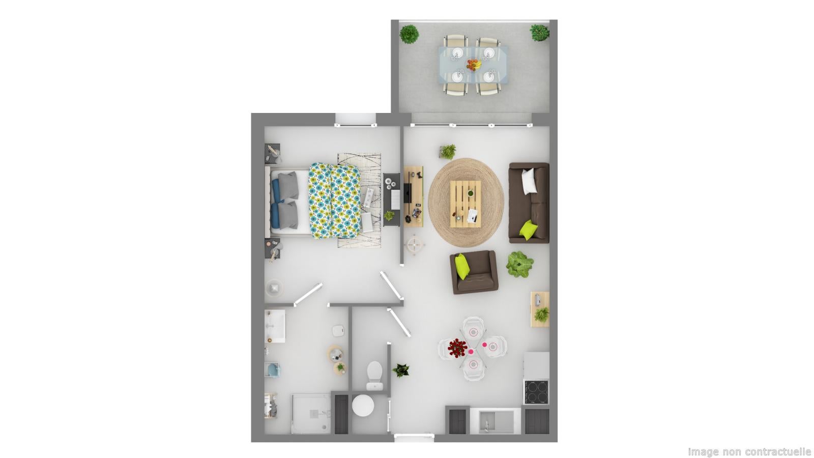 Flat Rue Louis Feraud in Arles