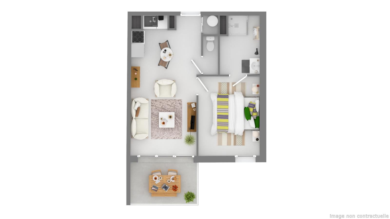 Flat Rue Louis Feraud in Arles