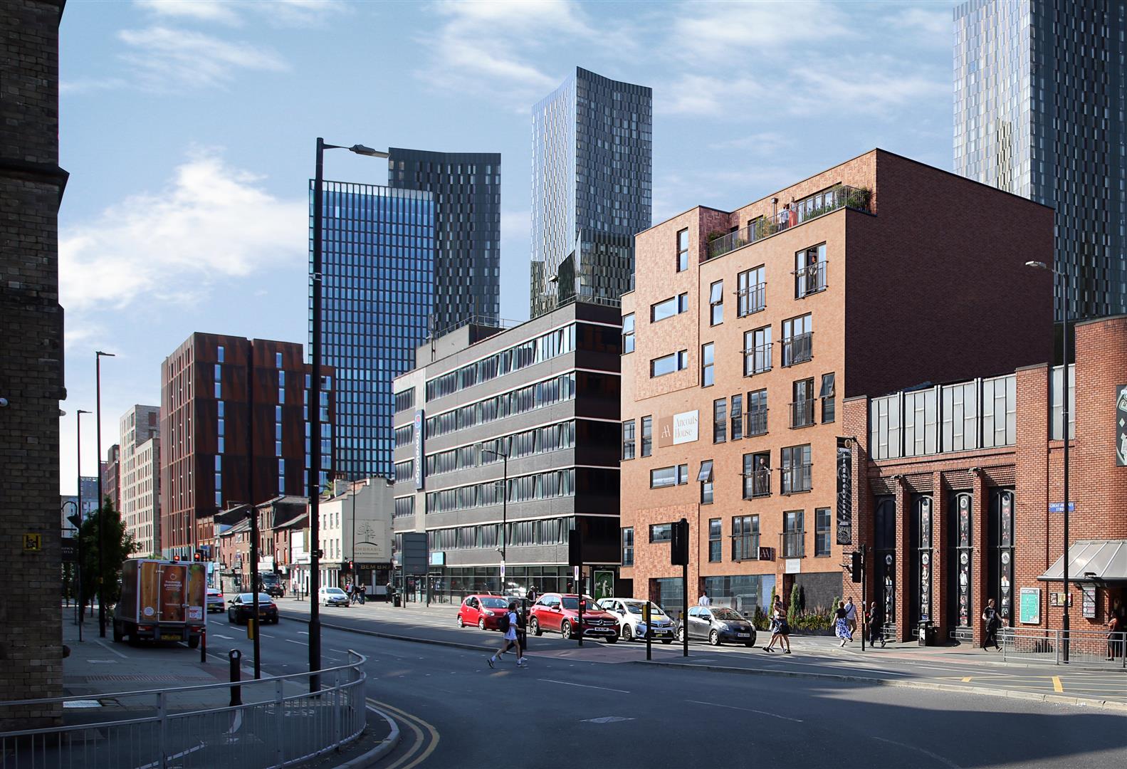 Flat Great Ancoats Street in Manchester