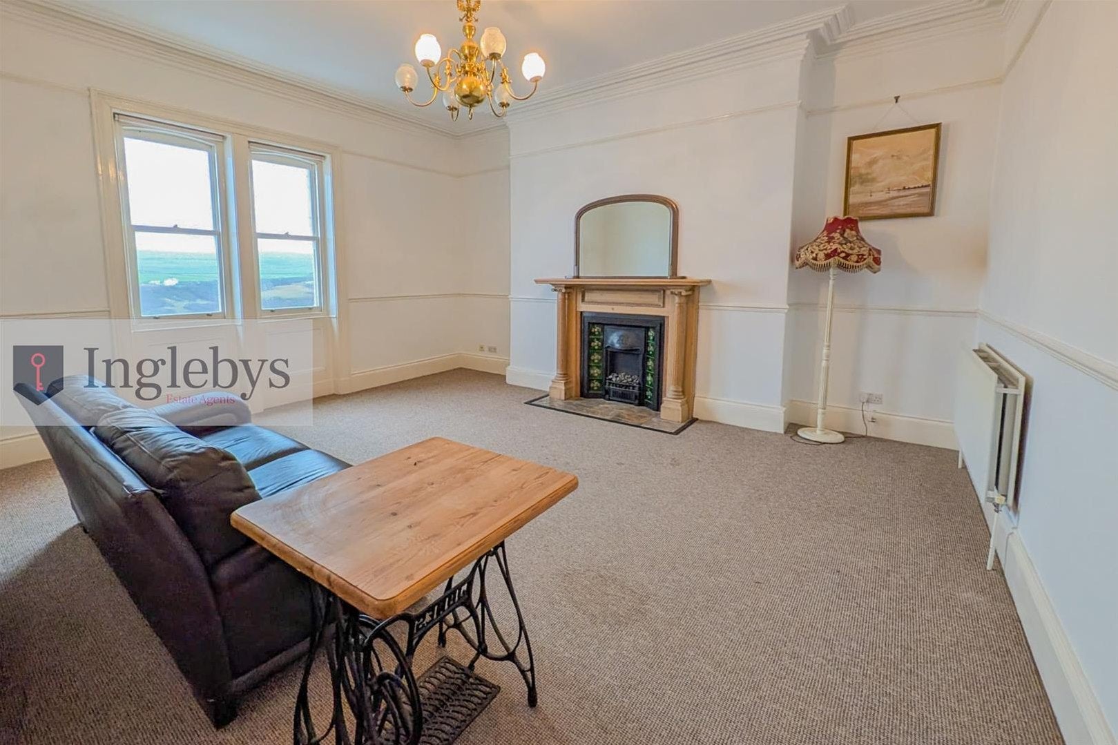 Flat Marine Parade in Saltburn by the Sea