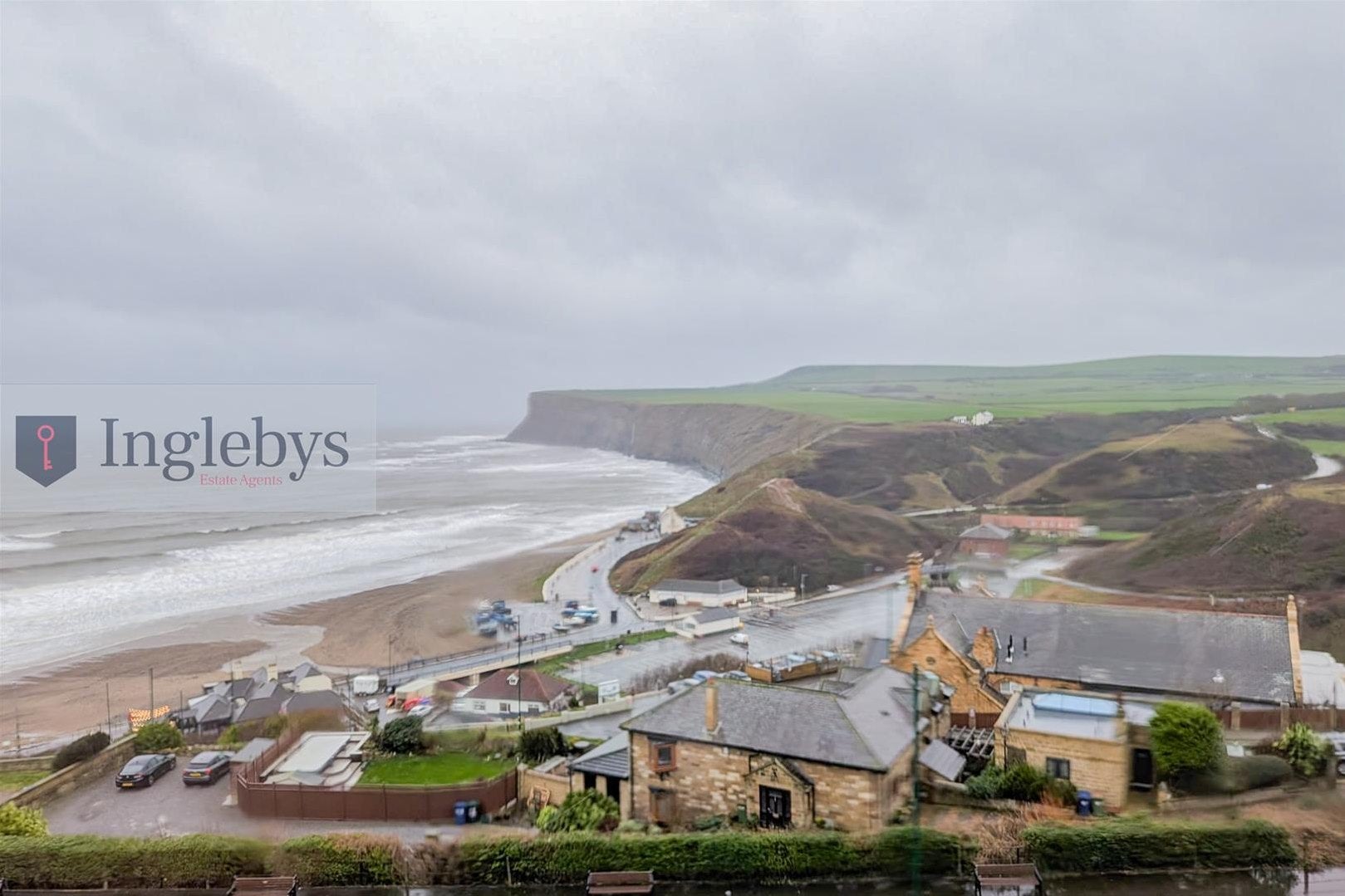 Flat Marine Parade in Saltburn by the Sea