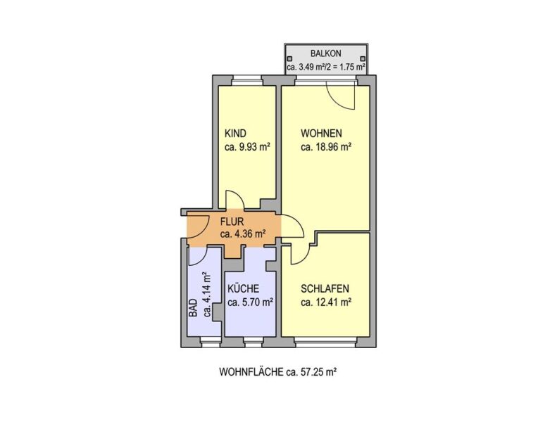 Wohnung J.-S.-Bach-Straße in Gräfenhainichen