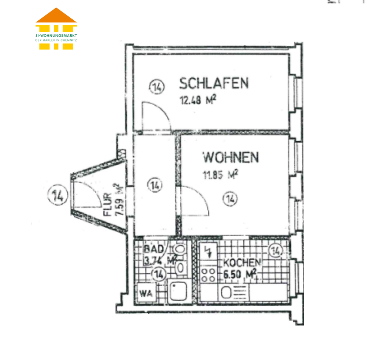 Wohnung Hilbersdorfer Straße in Chemnitz