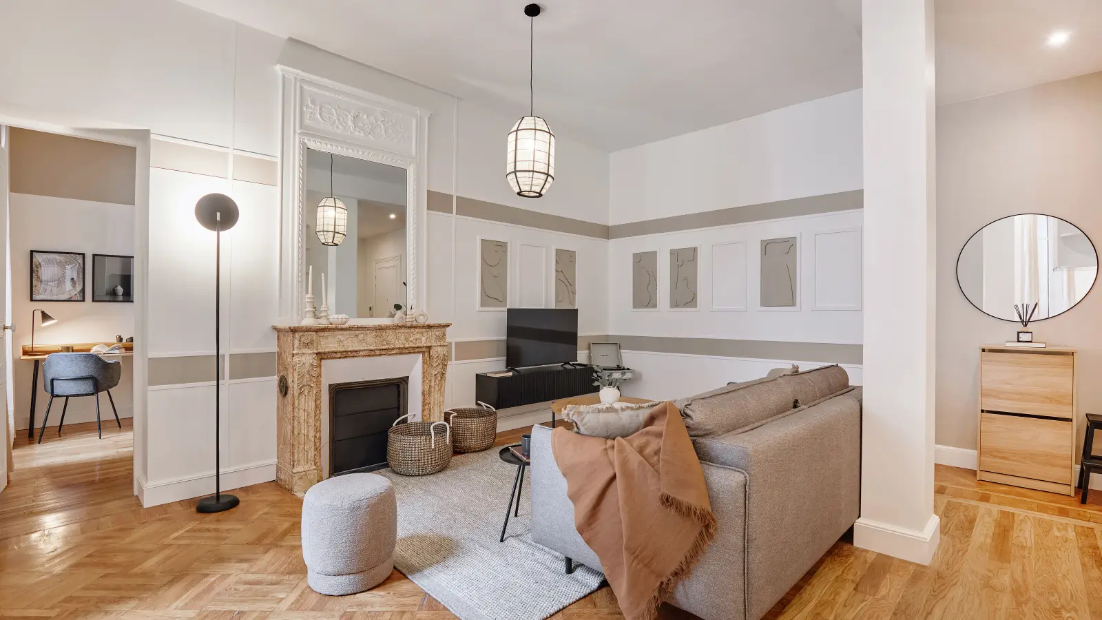 Appartement Boulevard Beaumarchais à Paris