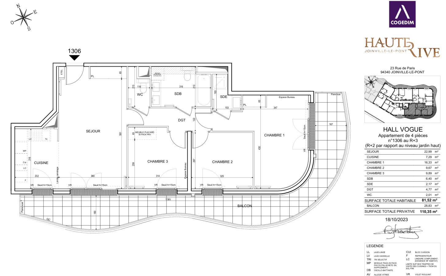 Flat Rue de Paris in Joinville-le-Pont