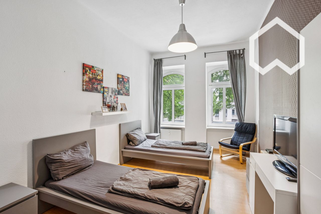 Zimmer Karl-Liebknecht-Straße in Leipzig