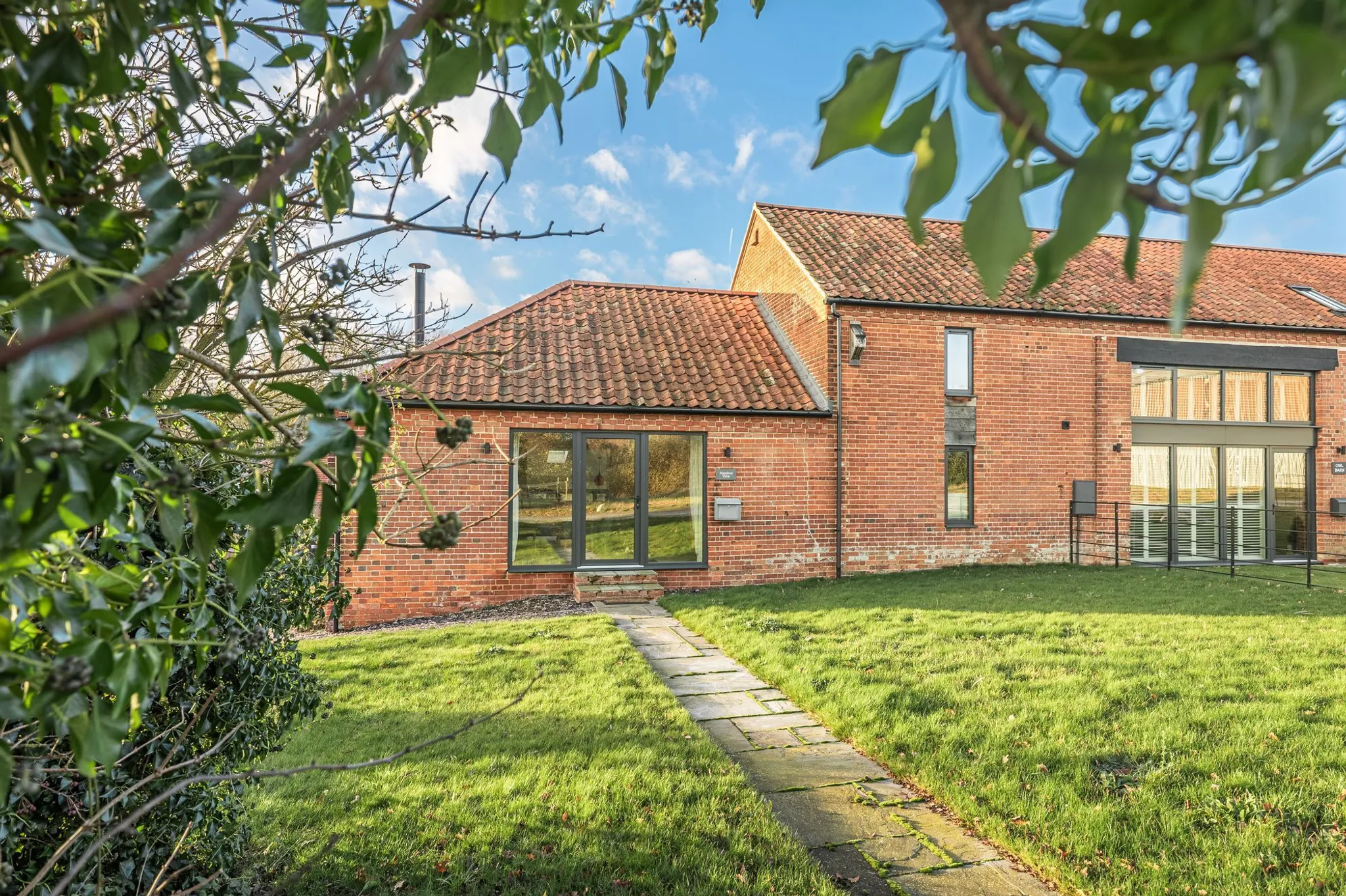 House Bull Close Lane in North Norfolk