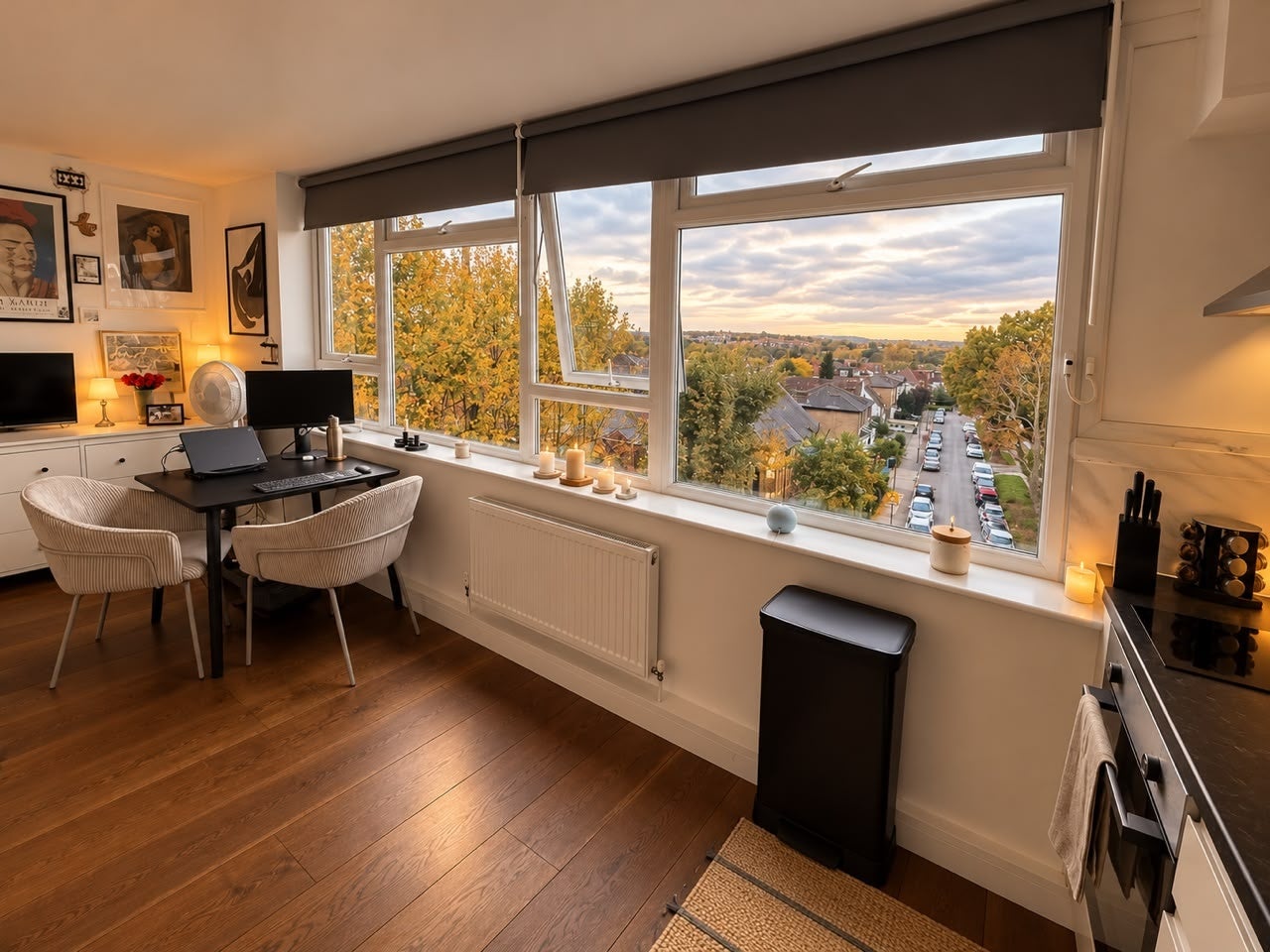 Flat Ballards Lane in Greater London
